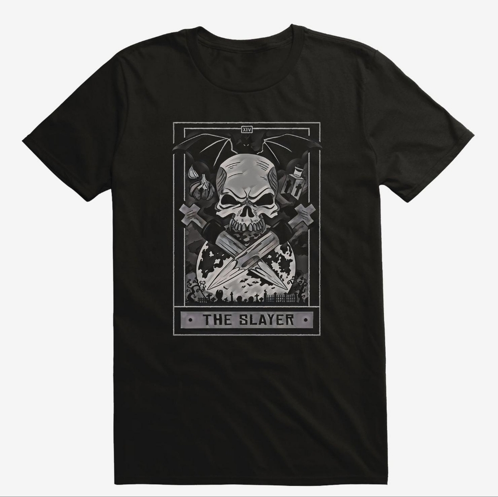 A The Slayer Tarot Card T-Shirt Size Small NWT